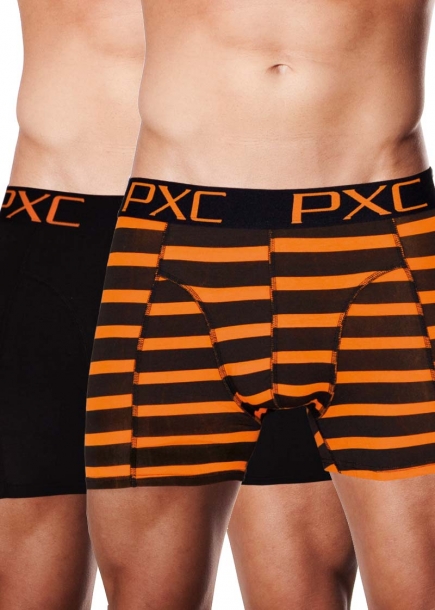 Boxerkalsonger, boxer 2P svart randig - PXC Underwear